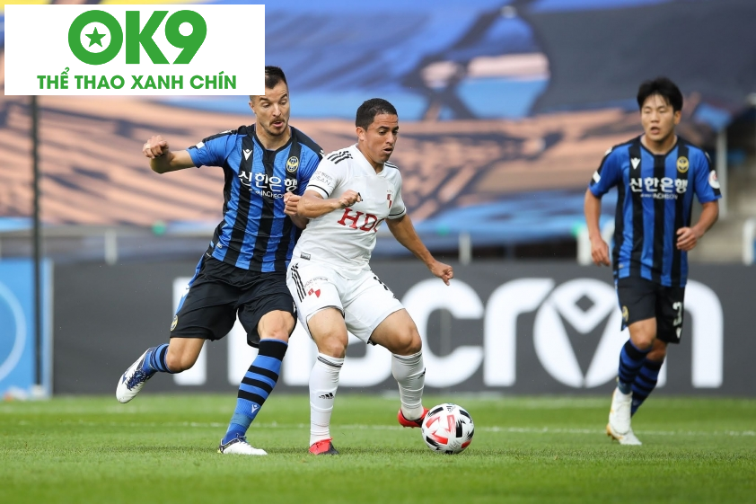 Đối đầu Incheon vs Busan