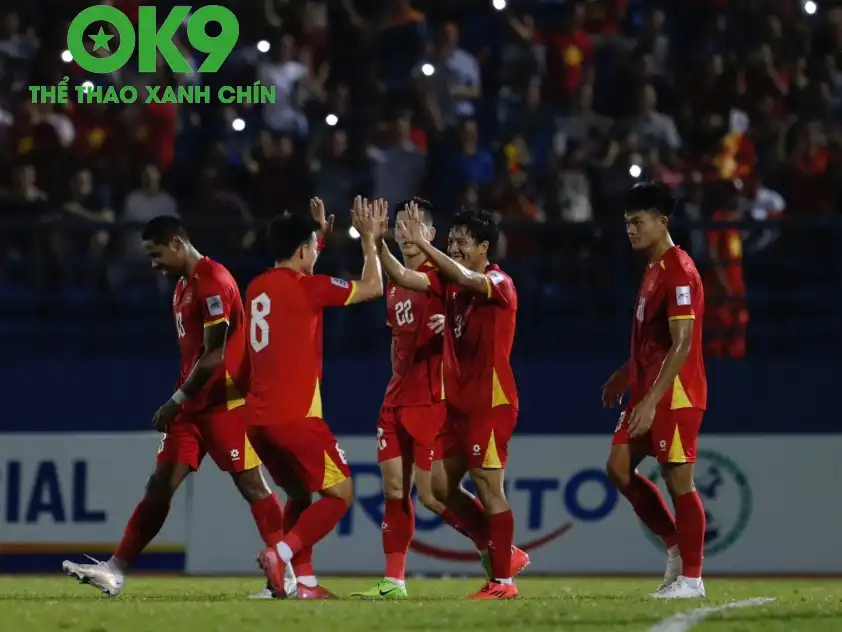 Điểm số ở trận đấu giữa Việt Nam và Lào khả năng chưa được tính vào BXH FIFA tháng này (Ảnh: VFF)